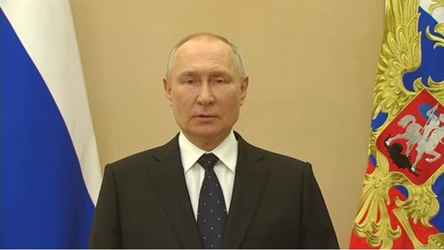 Президент России Владимир Путин. Фото: скриншот кадра видео с сайта Кремля